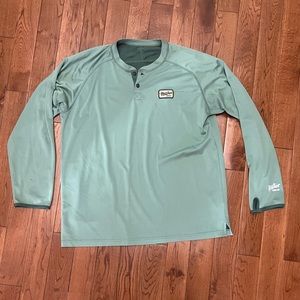 Howler Brothers Loggerhead Henley - XL Faded Moss